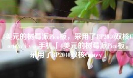 4美元的树莓派Pico板，采用了RP2040双核Cortexv i v o 手机「4美元的树莓派Pico板，采用了RP2040双核Cortex」