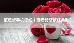 范思哲手机壁纸（范思哲壁纸经典款）