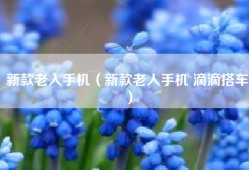 新款老人手机（新款老人手机 滴滴搭车）