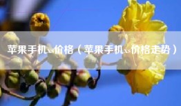 苹果手机xs价格（苹果手机xs价格走势）
