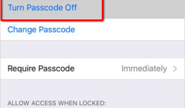 第2部分：如何在没有密码的情况下关闭iPhone上的锁定屏幕苹果手机怎么取消锁屏密码「第2部分：如何在没有密码的情况下关闭iPhone上的锁定屏幕」