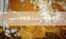 oppoa11手机壳（oppoA11手机壳）