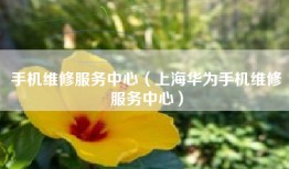 手机维修服务中心（上海华为手机维修服务中心）