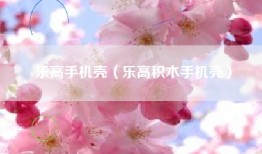 乐高手机壳（乐高积木手机壳）