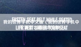 我的世界手机中文版（我的世界手机中文版怎么激活命令快）