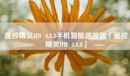 遥控精灵HD  4.8.8手机智能遥控器「遥控精灵HD  4.8.8」