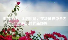 中信银行：金融赋能，在新征程中全力共筑时代新辉煌