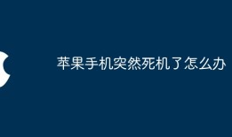 苹果手机突然死机了怎么办苹果手机死机「苹果手机突然死机了怎么办」