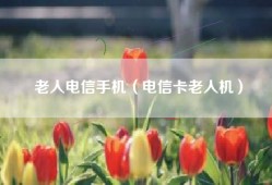 老人电信手机（电信卡老人机）