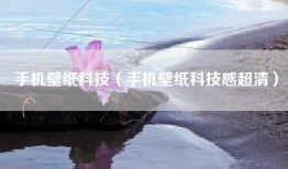 手机壁纸科技（手机壁纸科技感超清）
