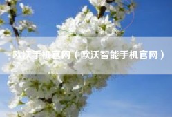 欧沃手机官网（欧沃智能手机官网）