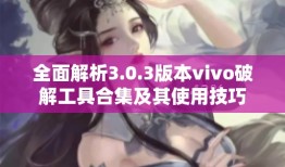 全面解析3.0.3版本vivo破解工具合集及其使用技巧手机破解「全面解析3.0.3版本vivo破解工具合集及其使用技巧」