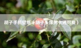 胡子手机壁纸（胡子头像男卡通可爱）
