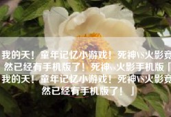 我的天！童年记忆小游戏！死神VS火影竟然已经有手机版了！死神vs火影手机版「我的天！童年记忆小游戏！死神VS火影竟然已经有手机版了！」