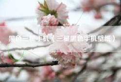 黑色三星手机（三星黑色手机壁纸）