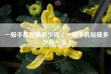 一般手机贴膜多少钱（一般手机贴膜多少钱一张）