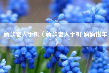 新款老人手机（新款老人手机 滴滴搭车）