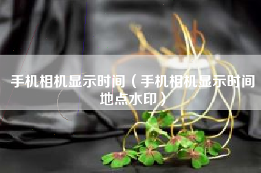 手机相机显示时间（手机相机显示时间地点水印）