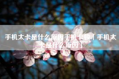 手机太卡是什么原因手机卡顿「手机太卡是什么原因」