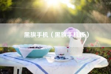 黑旗手机（黑旗手机版）