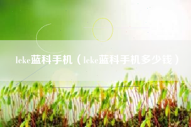 leke蓝科手机（leke蓝科手机多少钱）