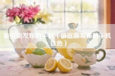 最近新发布的手机（最近新发布的手机 钛色）
