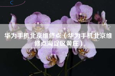 华为手机北京维修点（华为手机北京维修点海淀区黄庄）