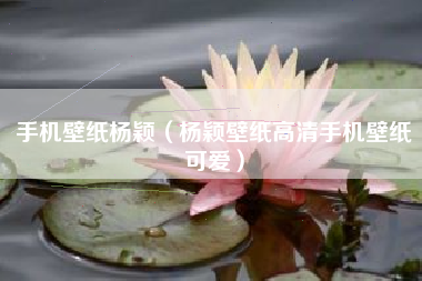 手机壁纸杨颖（杨颖壁纸高清手机壁纸可爱）