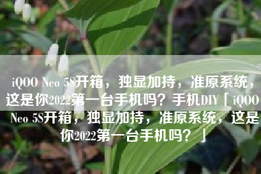 iQOO Neo 5S开箱，独显加持，准原系统，这是你2022第一台手机吗？手机DIY「iQOO Neo 5S开箱，独显加持，准原系统，这是你2022第一台手机吗？」