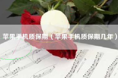 苹果手机质保期（苹果手机质保期几年）