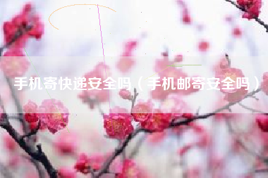 手机寄快递安全吗（手机邮寄安全吗）