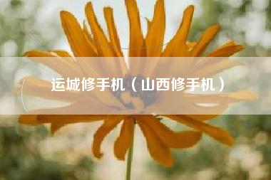 运城修手机（山西修手机）