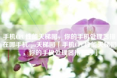 手机CPU性能天梯图，你的手机处理器排在哪手机cpu天梯图「手机CPU性能天梯图，你的手机处理器排在哪」