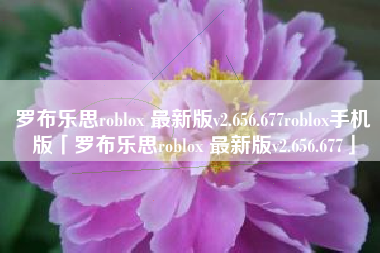 罗布乐思roblox 最新版v2.656.677roblox手机版「罗布乐思roblox 最新版v2.656.677」