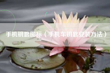 手机钥匙图标（手机车钥匙安装方法）